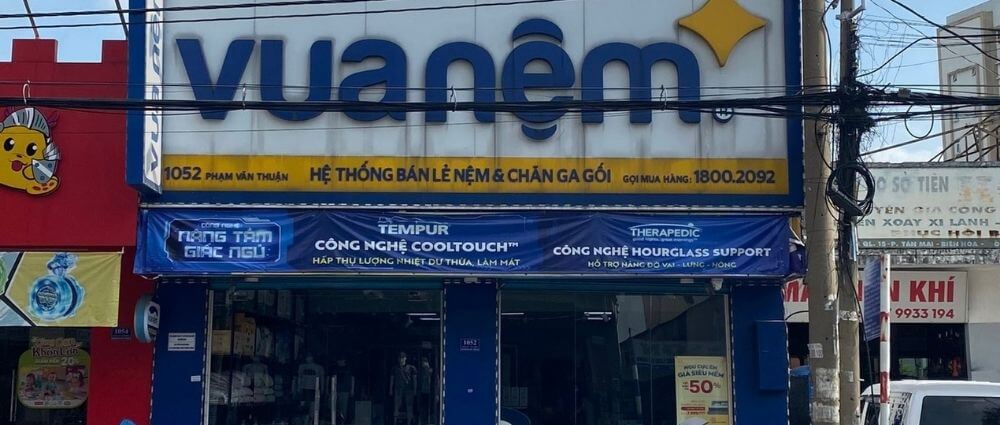 Cửa Hàng Vua Nệm 1052 Phạm Văn Thuận, TP Biên Hòa, Đồng Nai