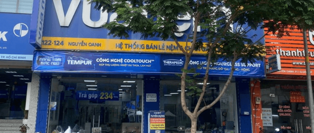 Cửa Hàng Vua Nệm 122-124 Nguyễn Oanh, Quận Gò Vấp, TP Hồ Chí Minh