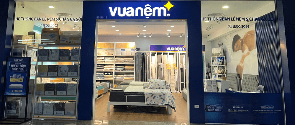 Cửa Hàng Vua Nệm Tầng B2, TTTM Vincom Mega Mall Royal City, Quận Thanh Xuân, Hà Nội