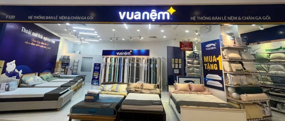 Cửa Hàng Vua Nệm Tầng 1 - Trung tâm mua sắm Aeonmall – Bình Dương Canary