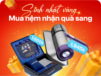 Sinh nhật mua nệm nhận quà sang