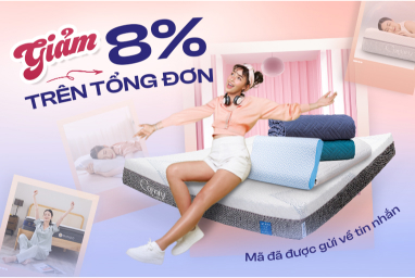 Giảm 15% bảo vệ nệm