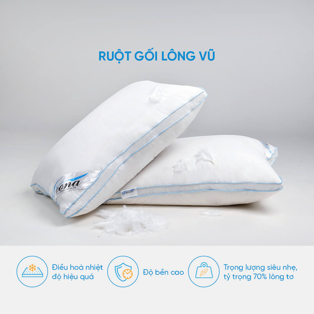 Gối Doona Dream Cloud WDD 70% 45*65*850gr 1221 - Ảnh 5