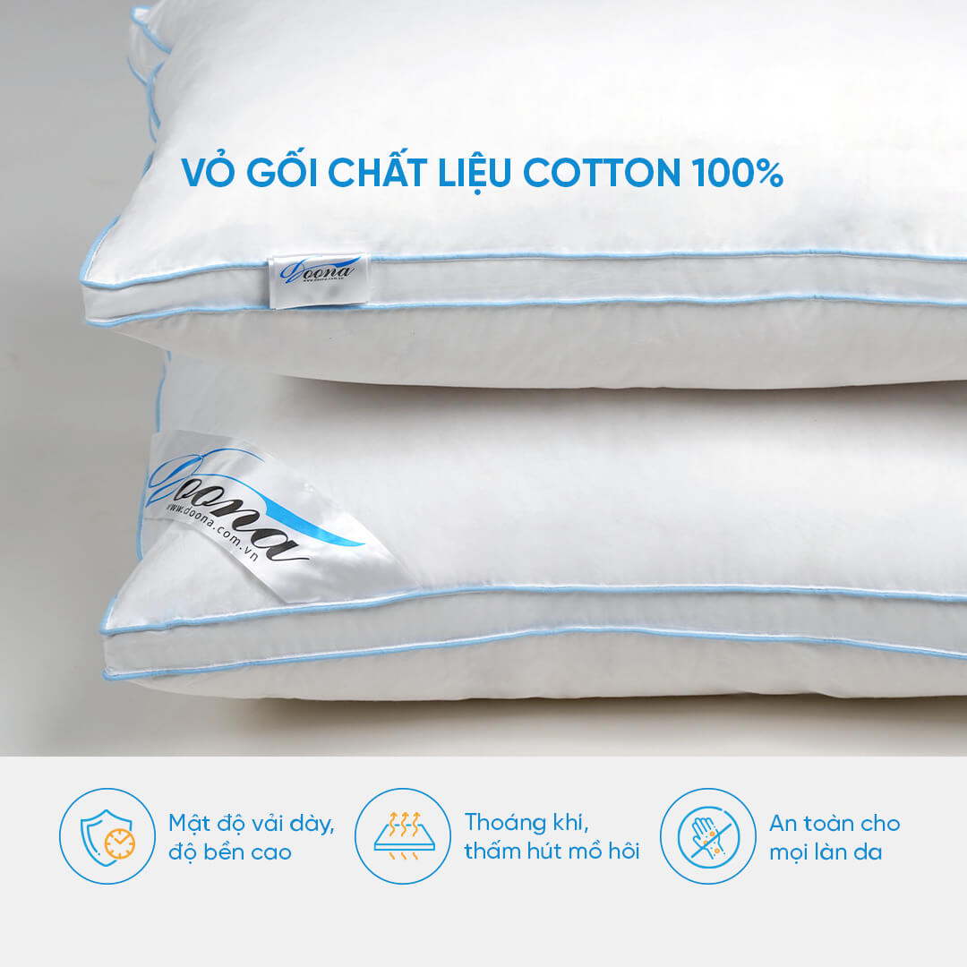 Gối Doona Dream Cloud WDD 70% 45*65*850gr 1221 - Ảnh 4