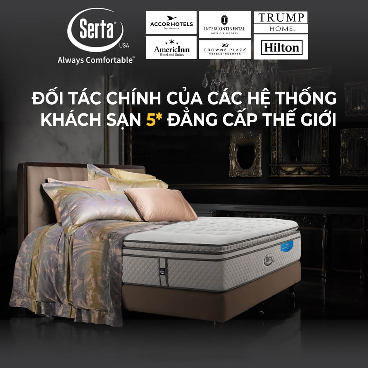 (Phiên bản giới hạn) Nệm lò xo Serta Pedic iBreeze cao cấp làm mát linh hoạt dày 41cm - Ảnh 12