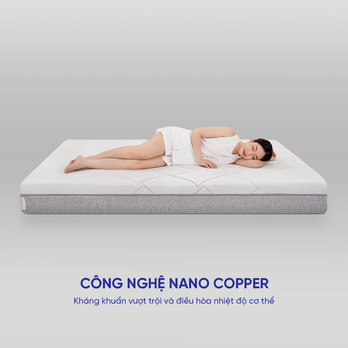 Nệm foam Comfy Lux 2.0 cao cấp kháng virus dày 22cm - Ảnh 16