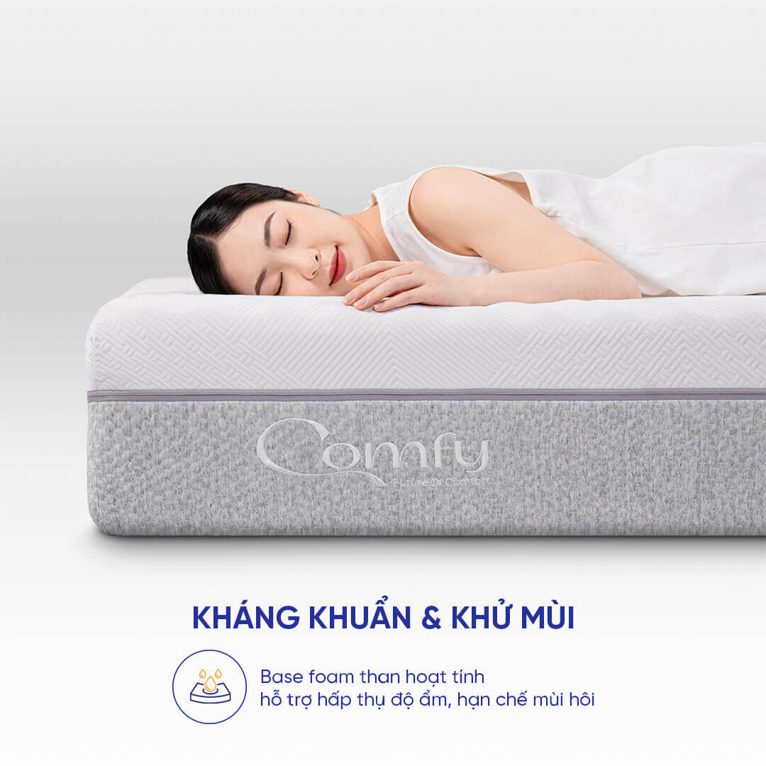 Nệm foam Comfy Lux 3.0 cao cấp tương thích toàn diện dày 25cm - Ảnh 16