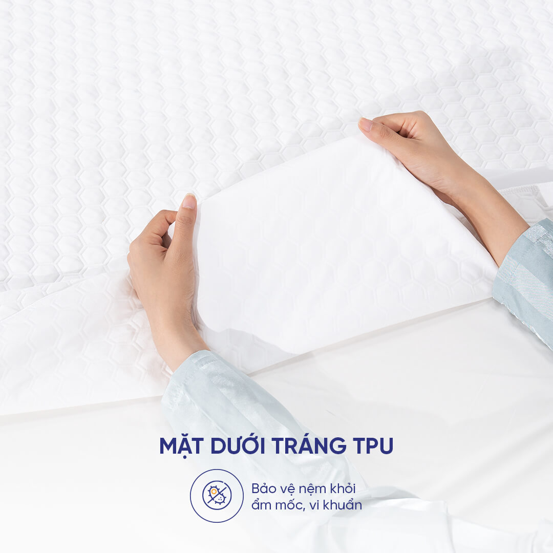 Bảo vệ nệm chống thấm làm mát Doona TEMP-RITE - Ảnh 4