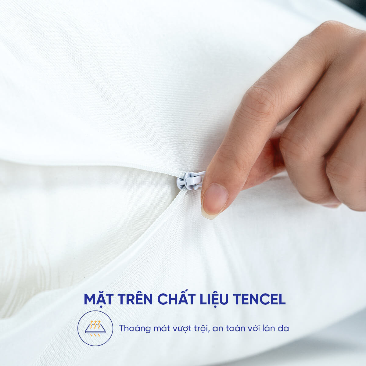 Bảo vệ gối Doona TENCEL chống thấm mềm mại - Ảnh 4