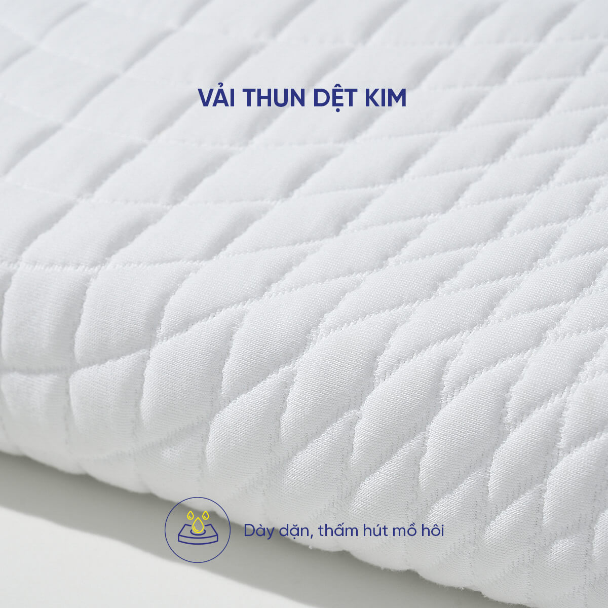 Gối foam Goodnight Nori 1.0 lượn sóng nâng đỡ cổ vai gáy (chỉ bán Online) - Ảnh 3