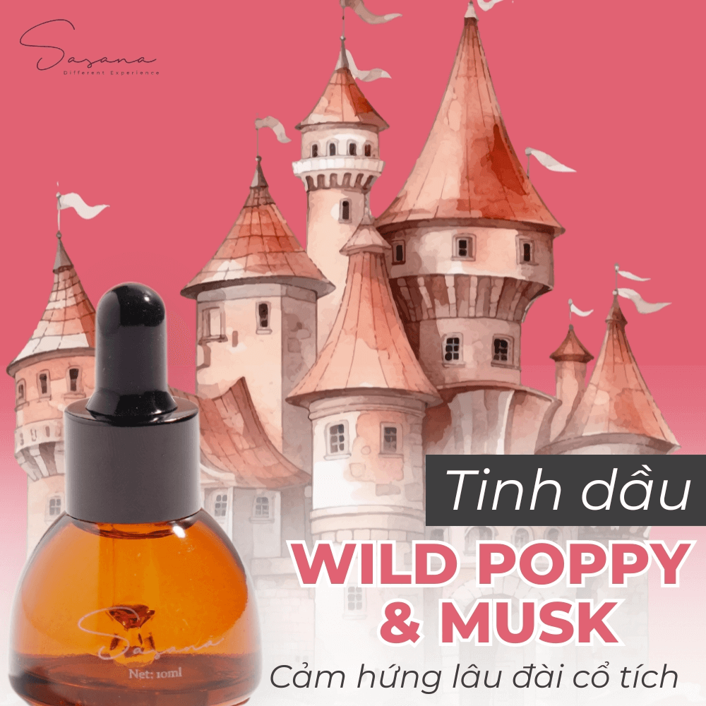 Tinh dầu Wild Poppy & Musk