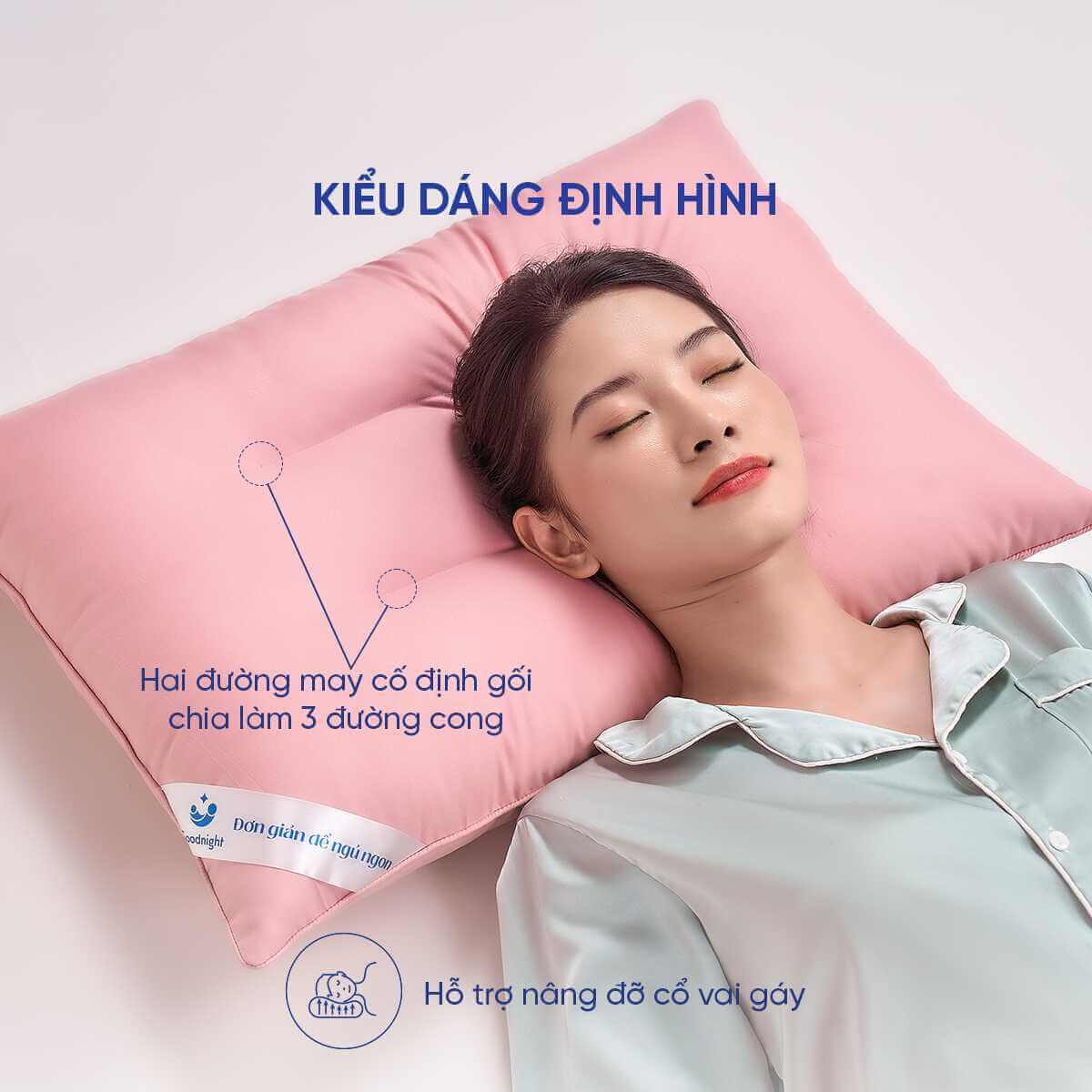 Gối lông vũ định hình Goodnight Mochi (chỉ bán Online) - Ảnh 10