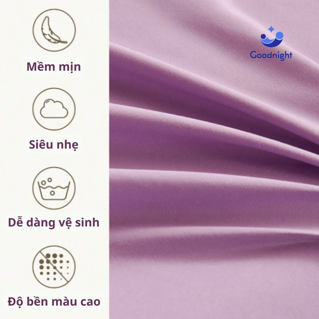 Bộ ga chun tencel cao cấp Goodnight Airsilk (chỉ bán Online) - Ảnh 6